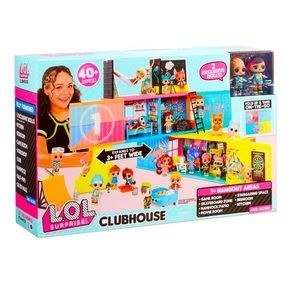 LOL Surprise! Clubhouse Playset with 40+ Surprises and 2 Exclusives Dolls